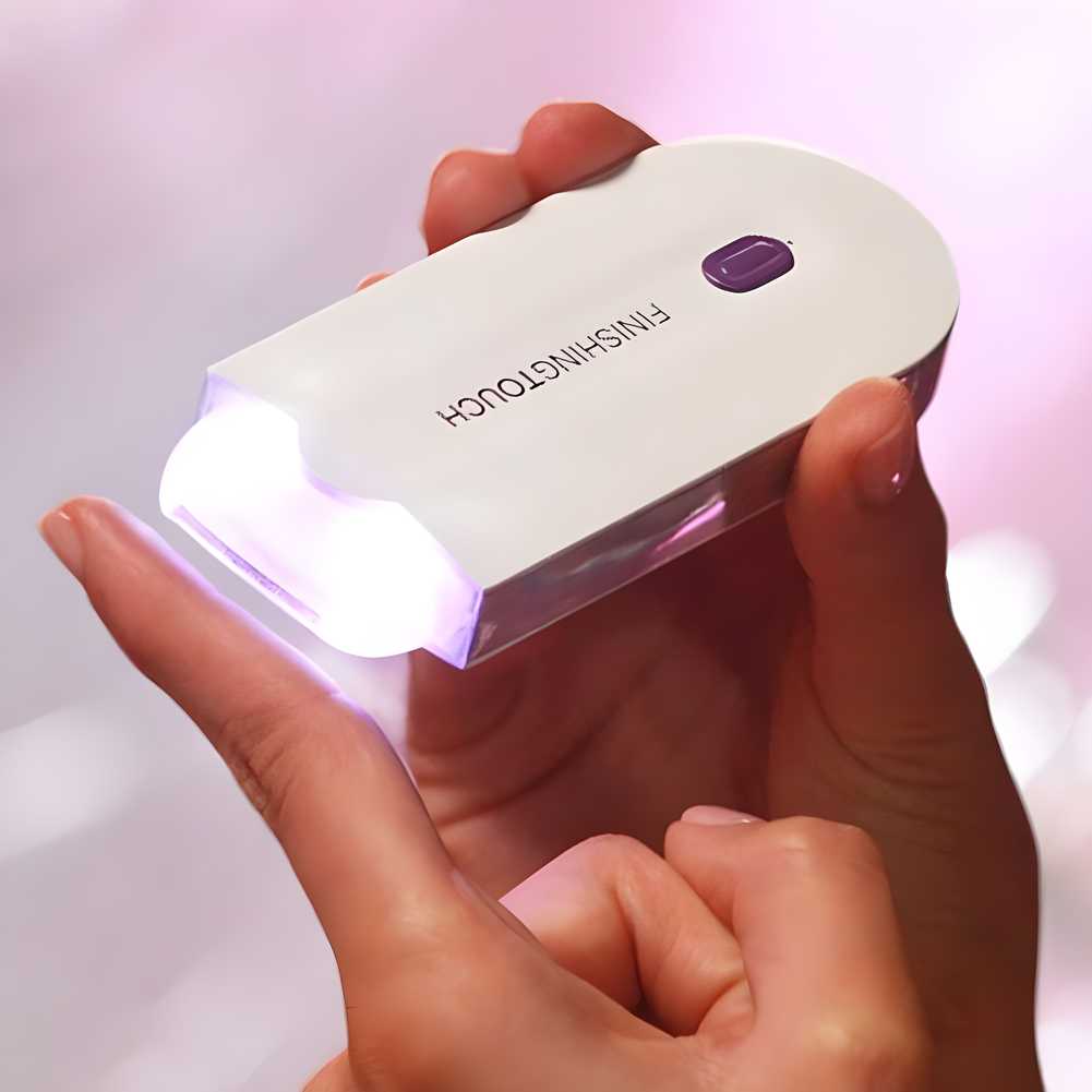 Rechargeable Painless Hair Trimmer – Perfect for Face & Body