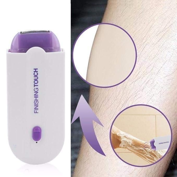 Rechargeable Painless Hair Trimmer – Perfect for Face & Body