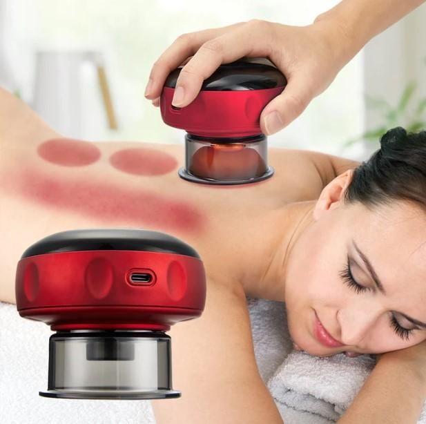 12-Level Vacuum Cupping Massager – Pain Relief & Muscle Recovery