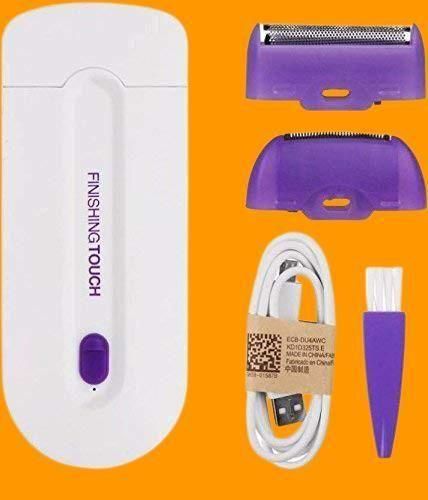 Rechargeable Painless Hair Trimmer – Perfect for Face & Body