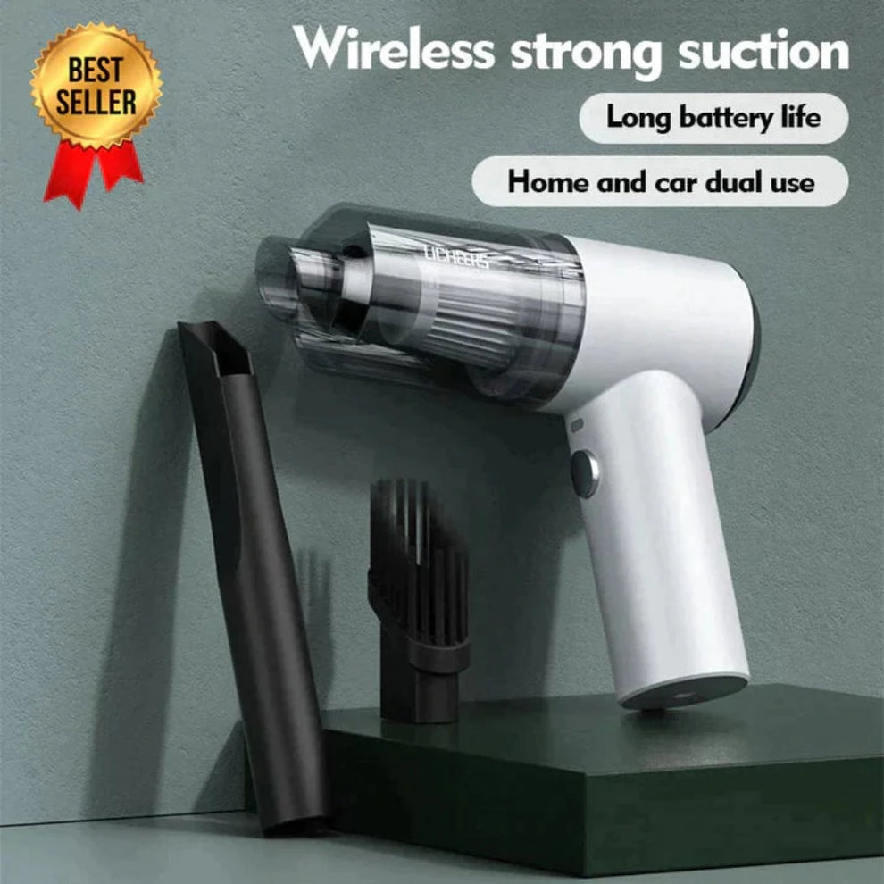 2-in-1 Dust Remover Powerful Wireless Air Duster & Vacuum Cleaner