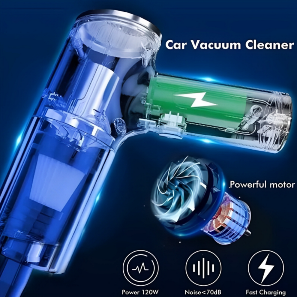 2-in-1 Dust Remover Powerful Wireless Air Duster & Vacuum Cleaner
